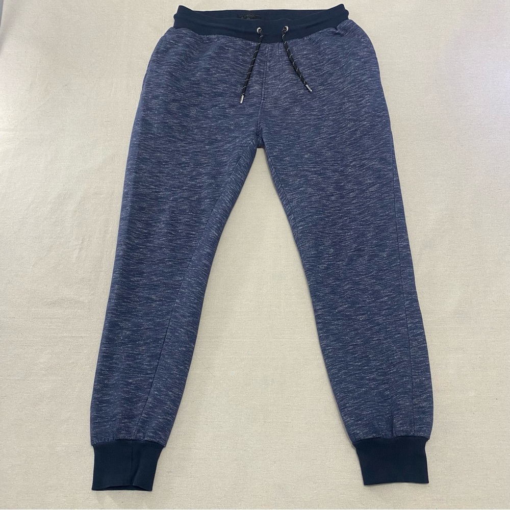 Kangol Sweatpants Mens XL Blue Jogger Elastic Waist Athletic Stretch Drawstrings